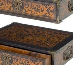 Armored Indo-Portuguese office drawer - 17th century