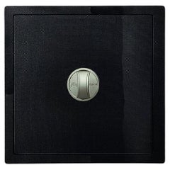 Armored Jewel Safe Polished Carbon Fiber Front and 3 Watch Winders