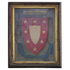 Antique Armorial Coat of Arms, circa 1820