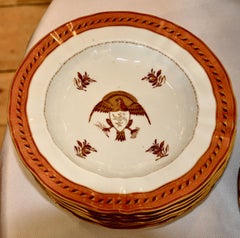 Armorial Service of Samson Chinese Export Porcelain for the American Market