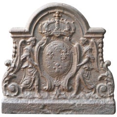 Arms of France Fireback, France, 17th Century