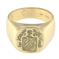 Arms Ring 18 Karat Yellow Gold