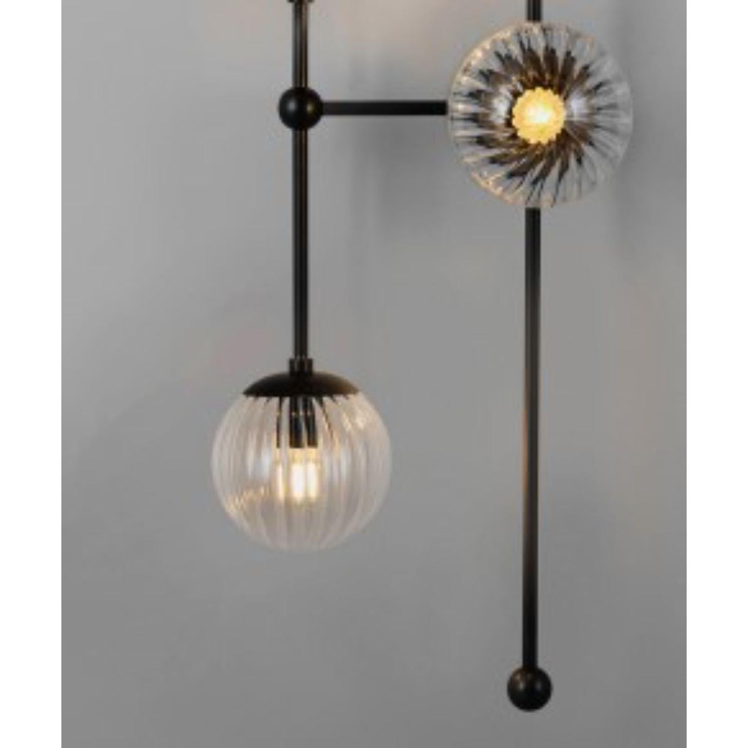 Post-Modern Armstrong 4 L Wall Sconce by Schwung