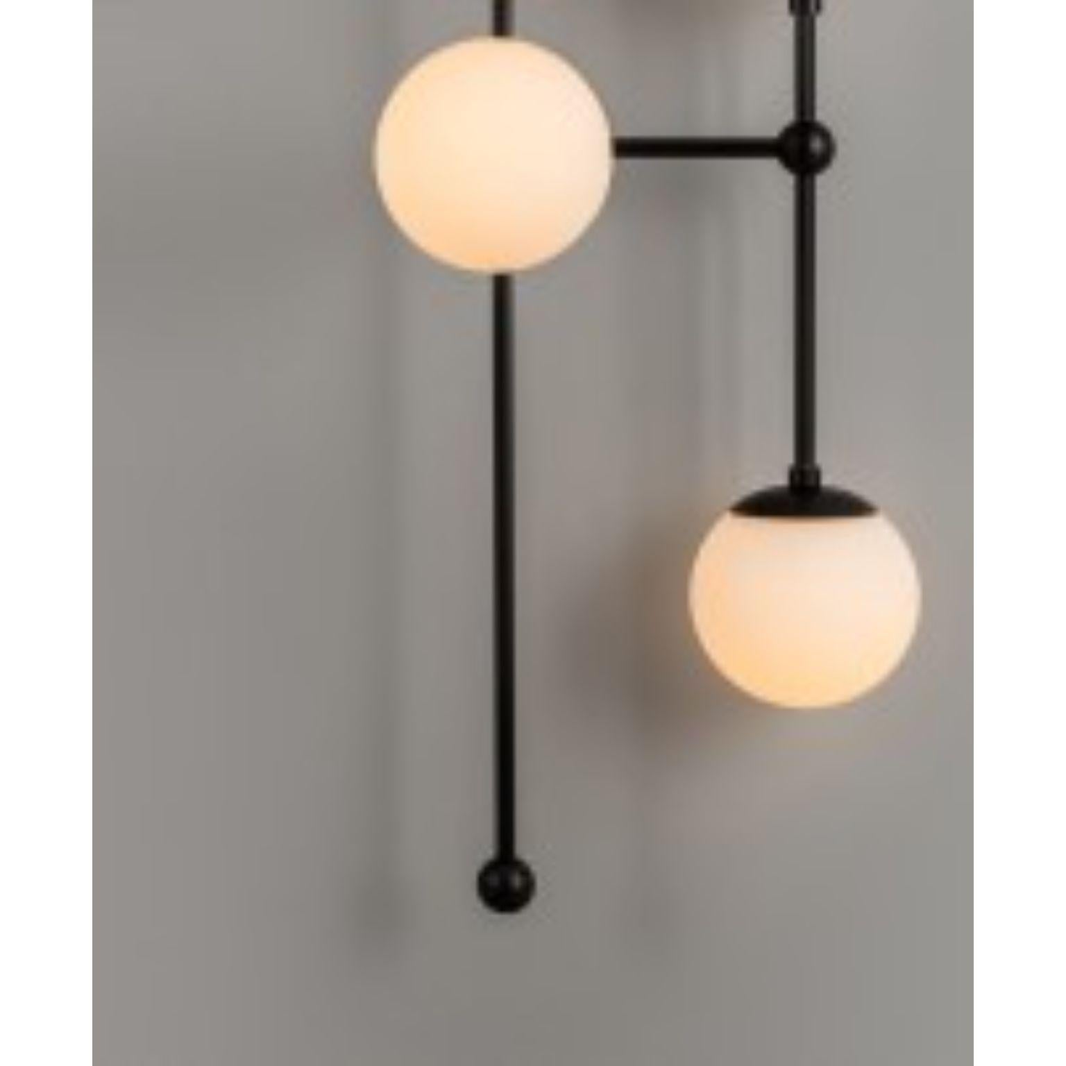 Post-Modern Armstrong 4 R Wall Sconce by Schwung For Sale
