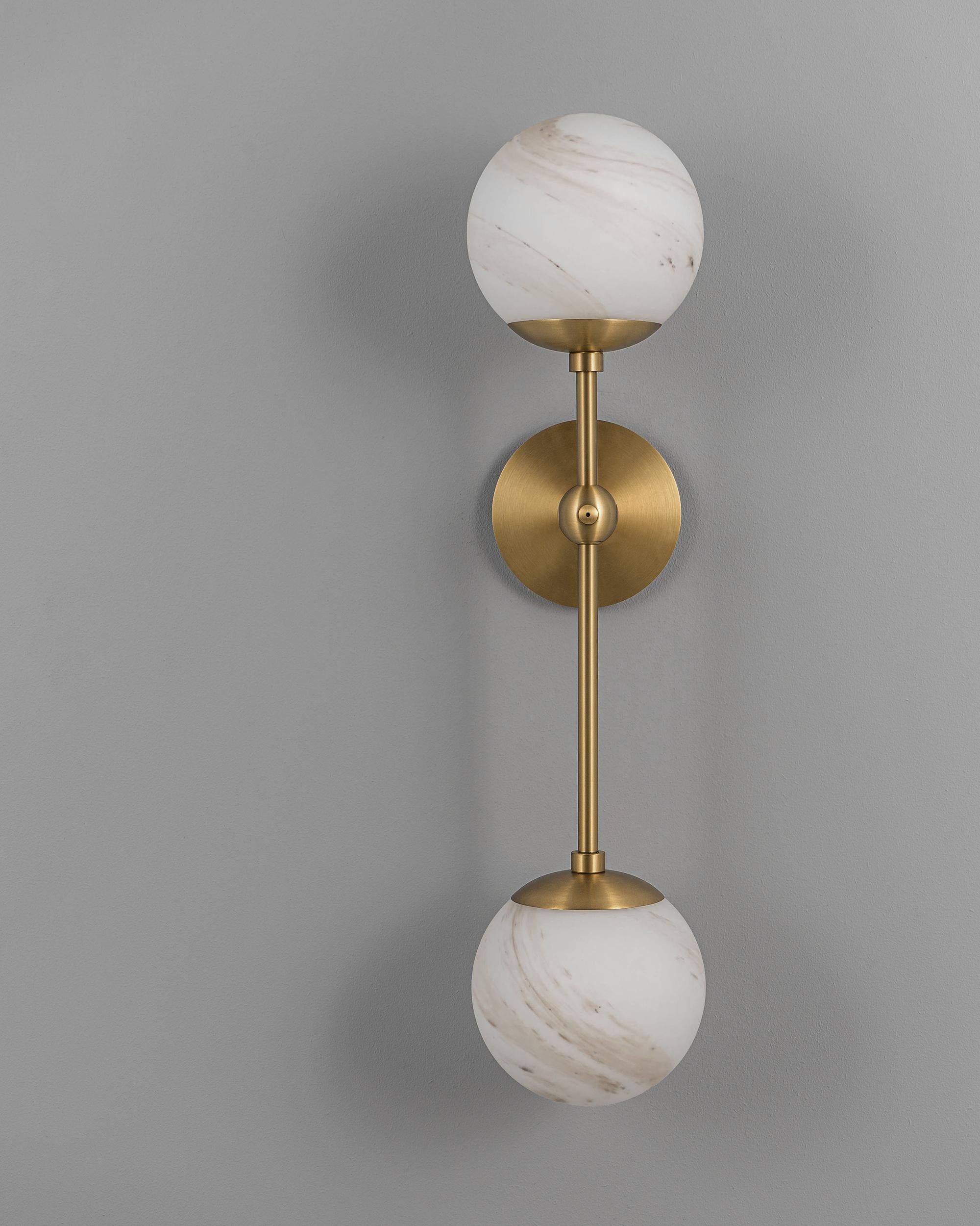 Contemporary Armstrong Dual Sconce For Sale