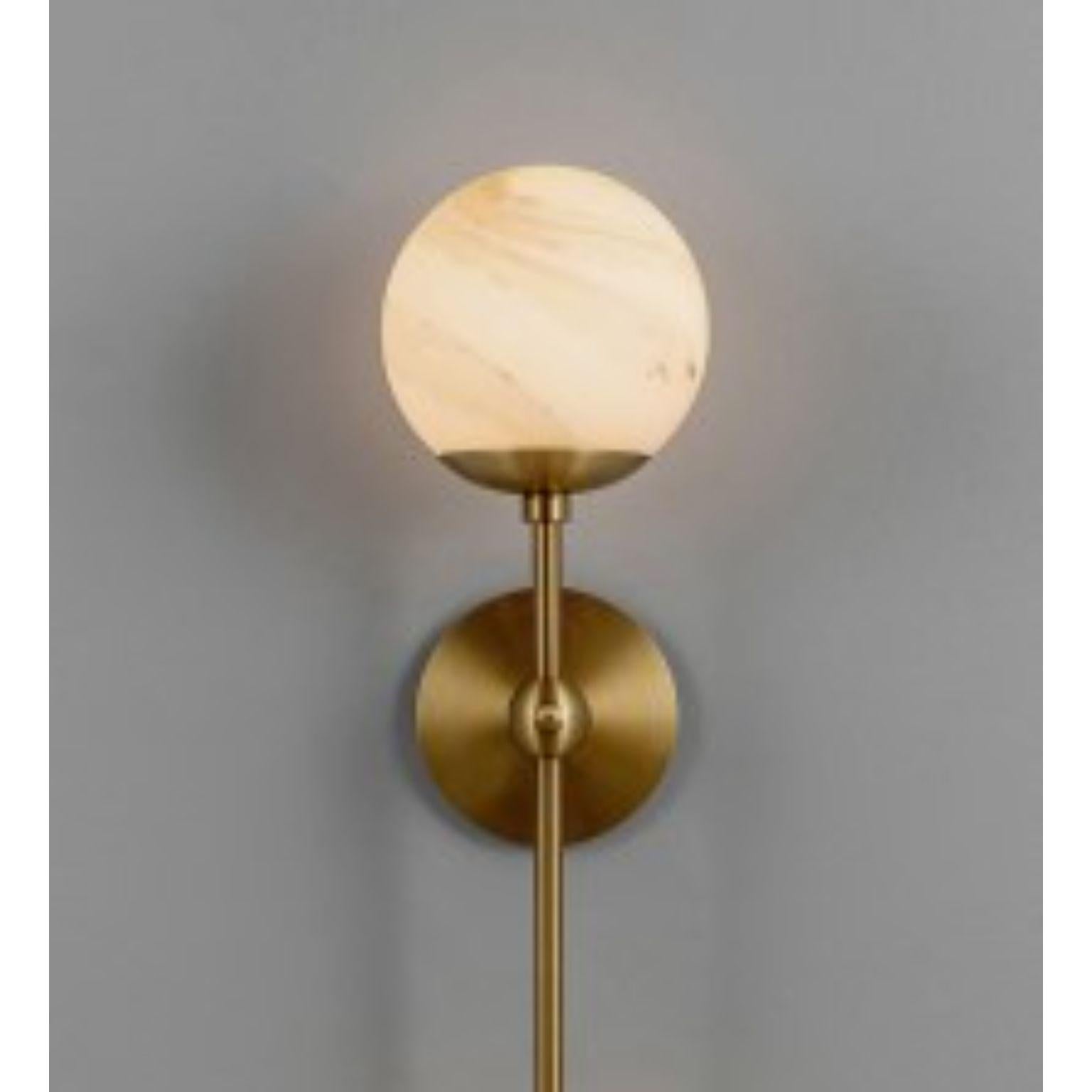 Armstrong Dual Wall Sconce by Schwung In New Condition In Geneve, CH