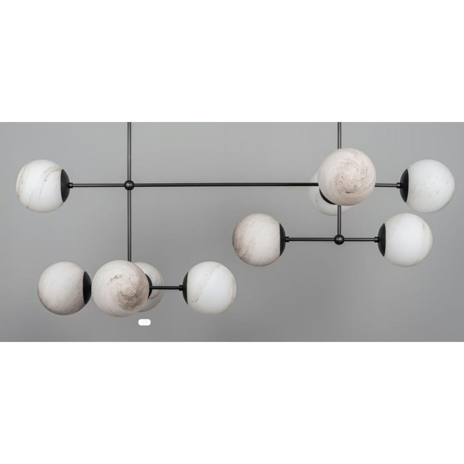 Armstrong Linear Chandelier by Schwung In New Condition For Sale In Geneve, CH