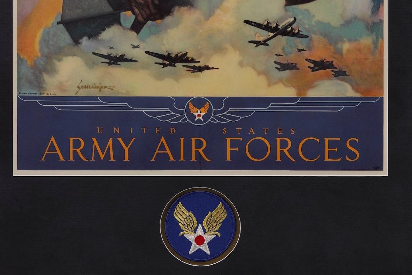 Army Air Forces WWII Poster 