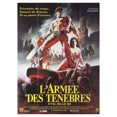 Army of Darkness 1993 French Grande Film Poster