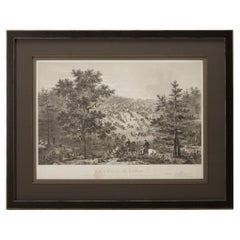 "Army of the Potomac" by John Bachelder, Civil War Era Lithograph, circa 1863
