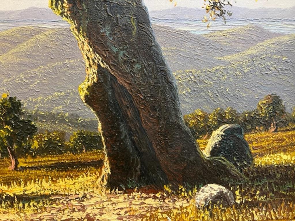 Paisaje con montañas y árboles 1