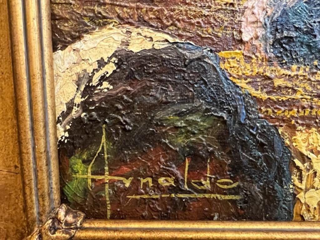 Paisaje con montañas y árboles 2