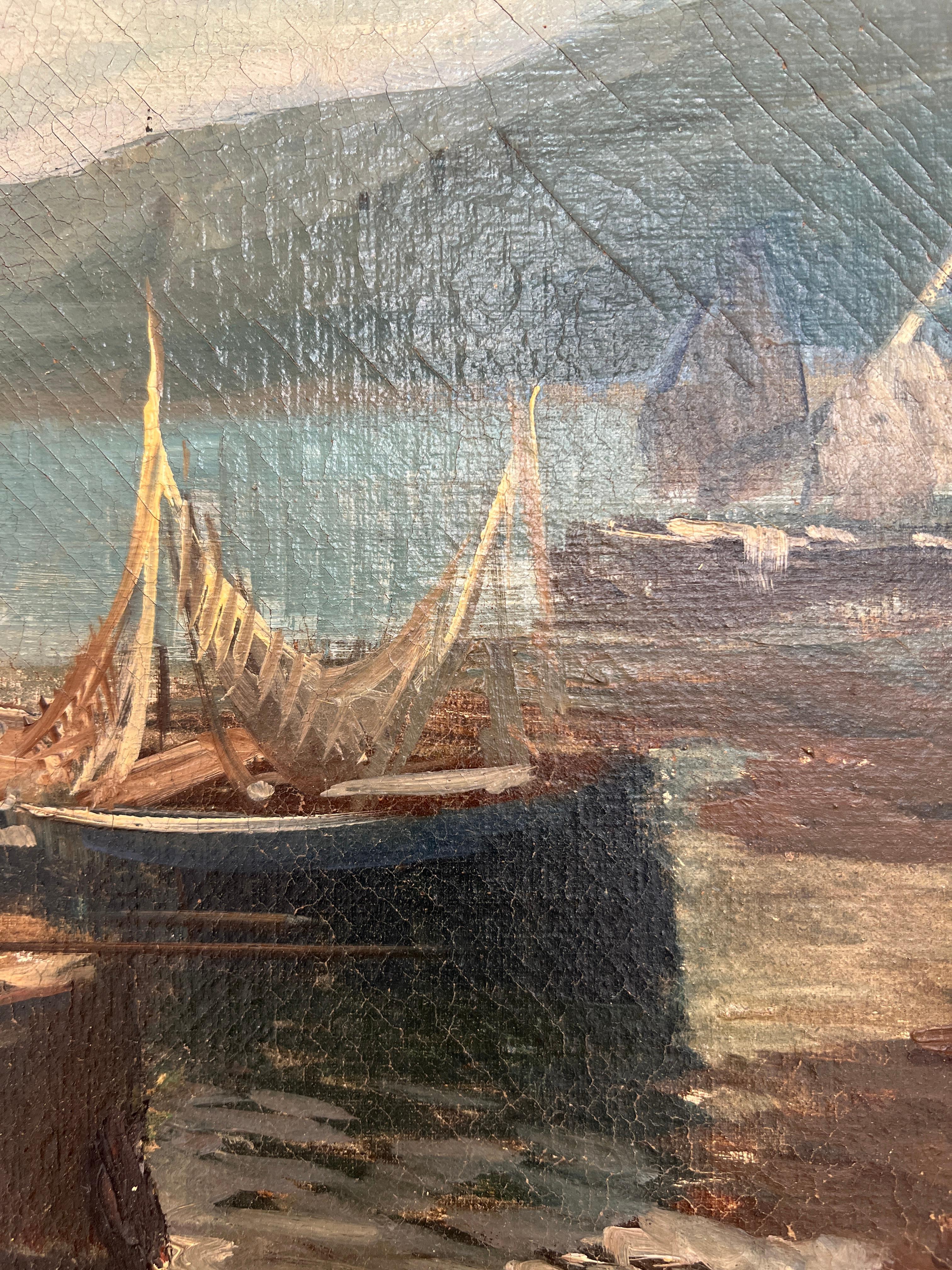 Pescadores en la costa en venta 1