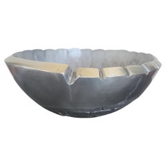 Arnaldo Gamba – Schale aus Aluminiumguss, Italien 2004