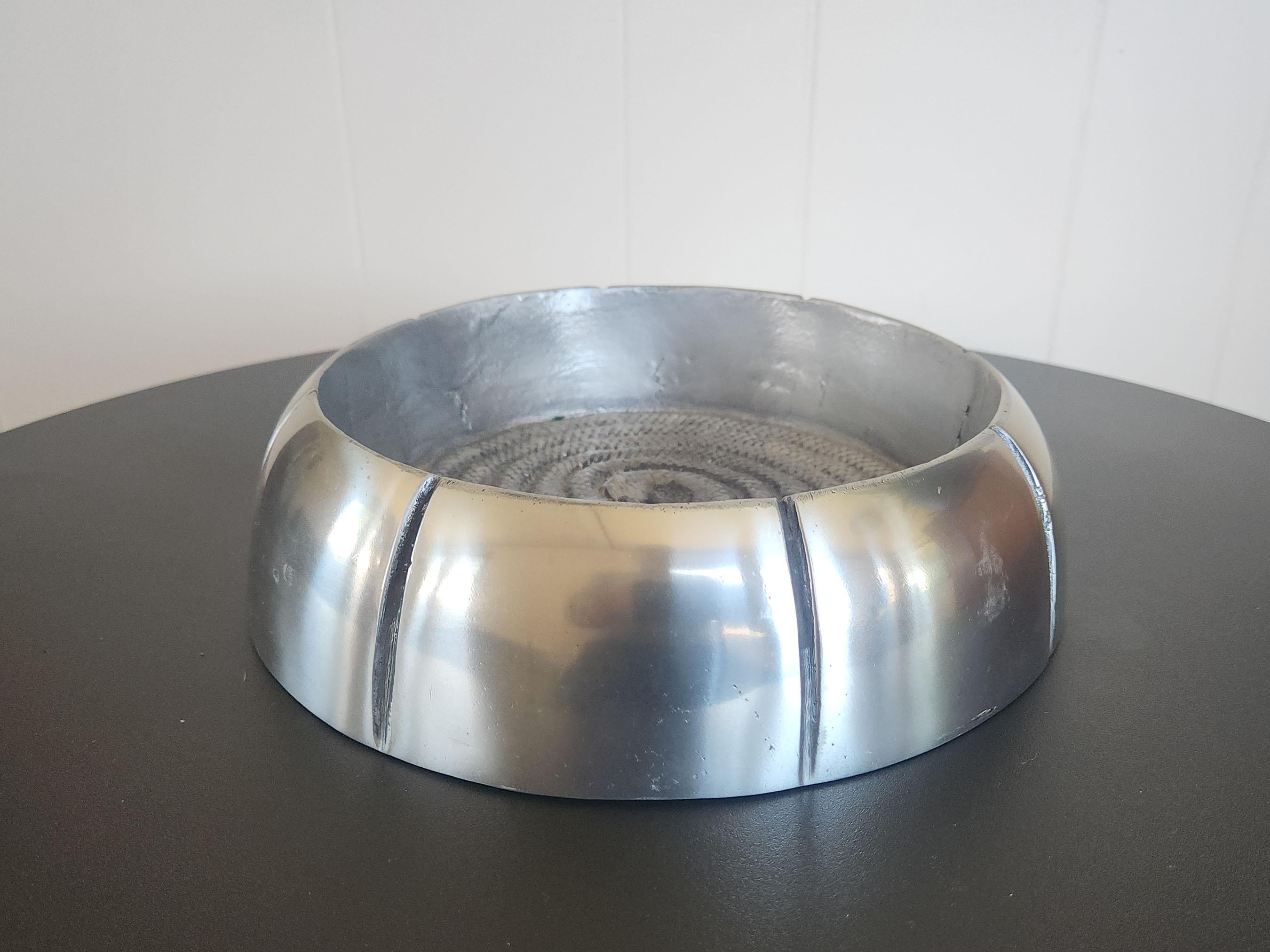 Arnaldo Gamba – Schale aus Aluminiumguss, limitierte Auflage, Italien 2004 im Angebot 2