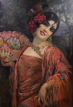 A. Donna con Ventilatore