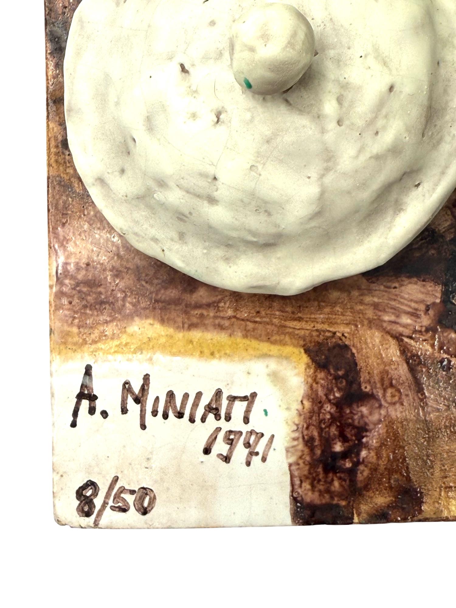 Arnaldo Miniati, Morandi allegory Sculpture, ed. 8/50, Italie 1971 en vente 3