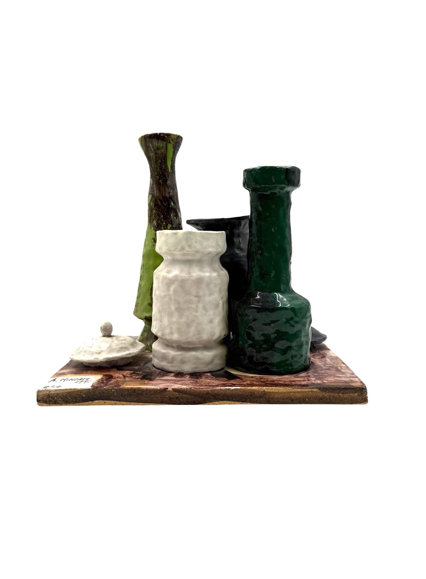 Arnaldo Miniati, Morandi allegory Sculpture, ed. 8/50, Italie 1971 en vente 10