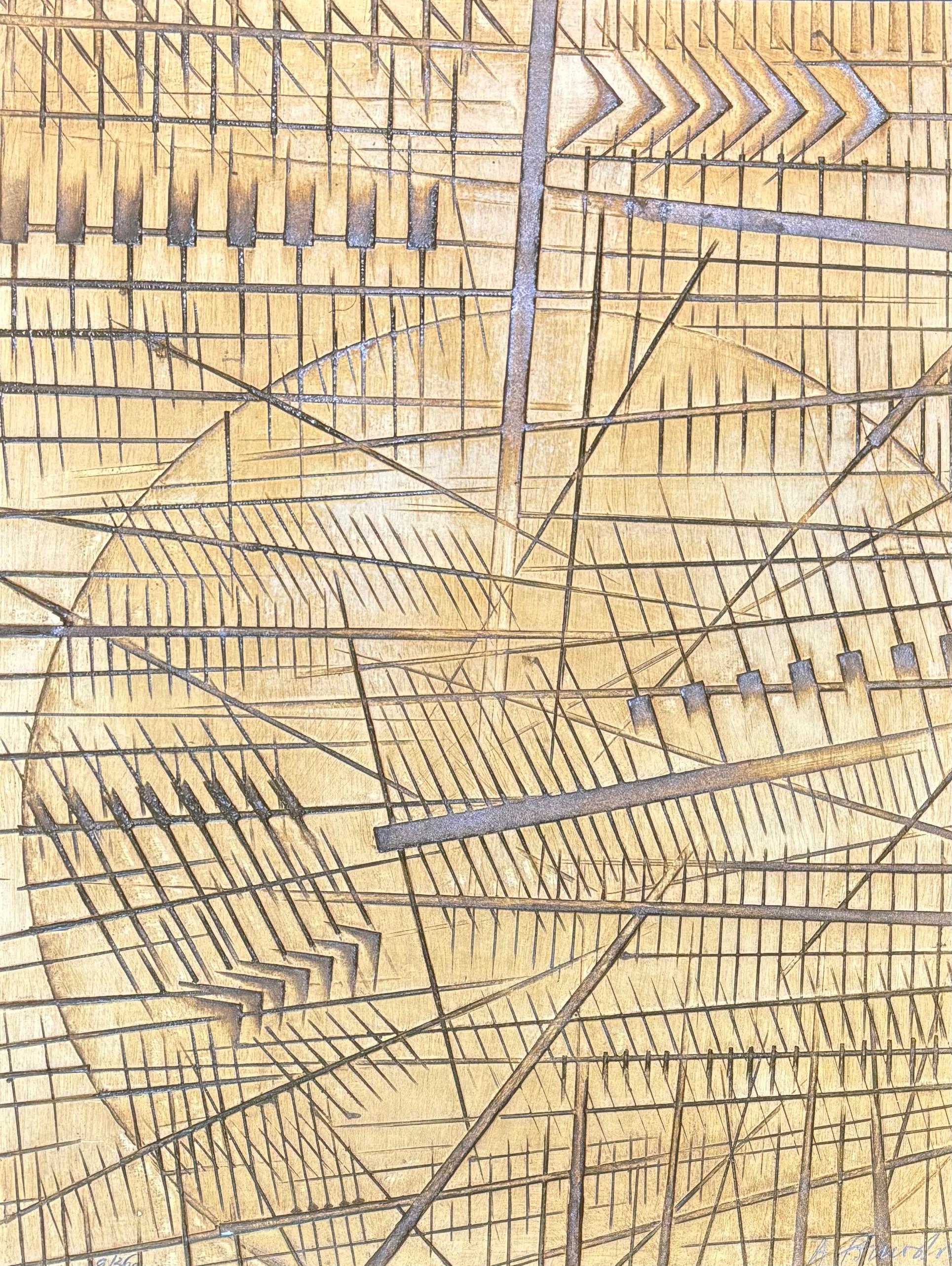 édition limitée à 360 exemplaires en chiffres cardinaux, XV en chiffres romains + quelques épreuves d'artiste
Exemplaire actuel numéroté comme : 85/360 en bas à gauche

format du papier : 60 x 44 cm
très bon état.Cette œuvre est archivée à