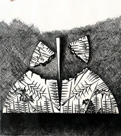Arnaldo Pomodoro ( 1926 ) - La rottura nella forma solare - Aguafuerte y aguatinta