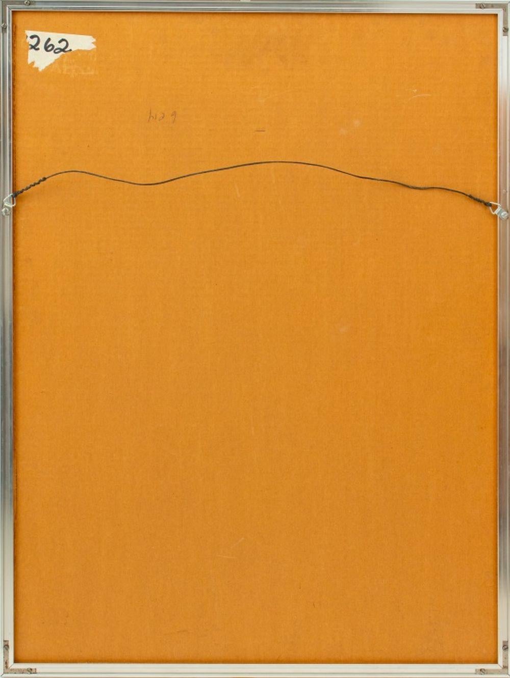 Arnaldo Pomodoro (Italian, b. 1926), Graphic Composition, Serigraph on Paper, 1968, embossed mark 