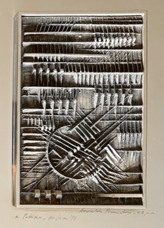 Arnaldo Pomodoro (1926 - 2025) - Bassorilievo - Silver sculpture - 1973