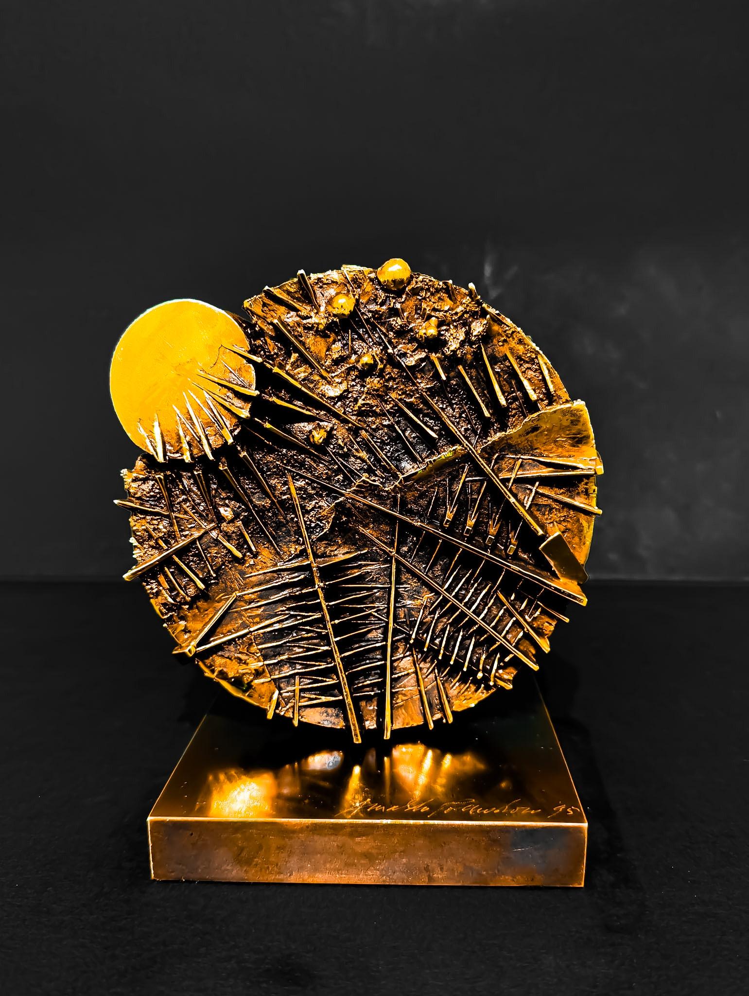 Arnaldo Pomodoro (1926–2025) – Disco – Bronze sculpture – 1995