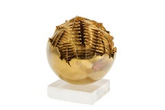 Arnaldo Pomodoro Sfera con Sfera Bronze Sculpture Signed Edition of 150
