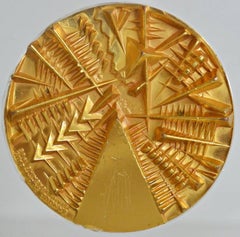 Double Sided Gold Plated Medallion