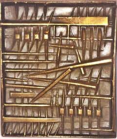 Medaglia 25 Anni Tecno Limited Edition bronze medallion plaque famous sculptor