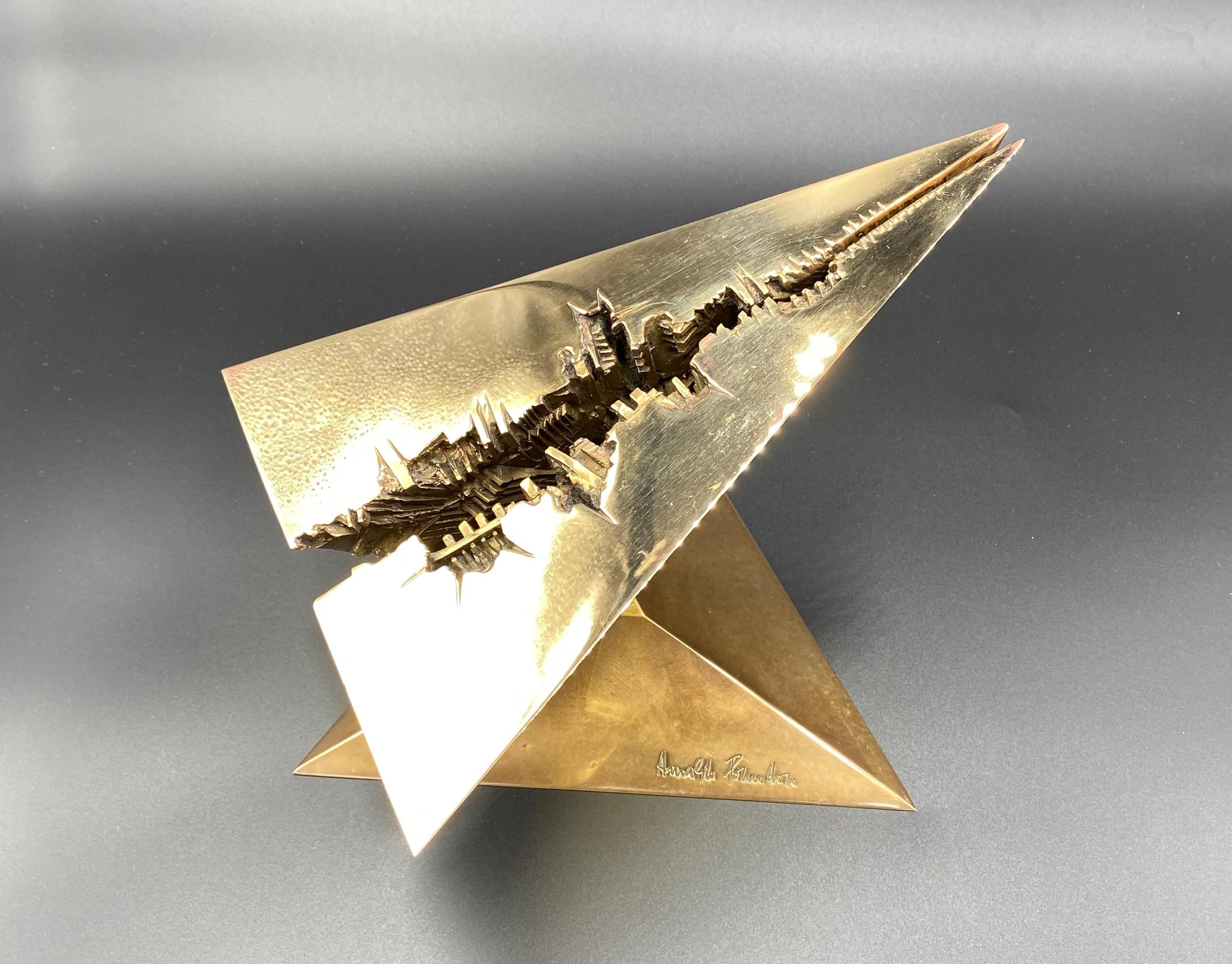 Verso il 2080 (messaggio), 1980
bronze
19 × 22 × 23.5 cm (7.5