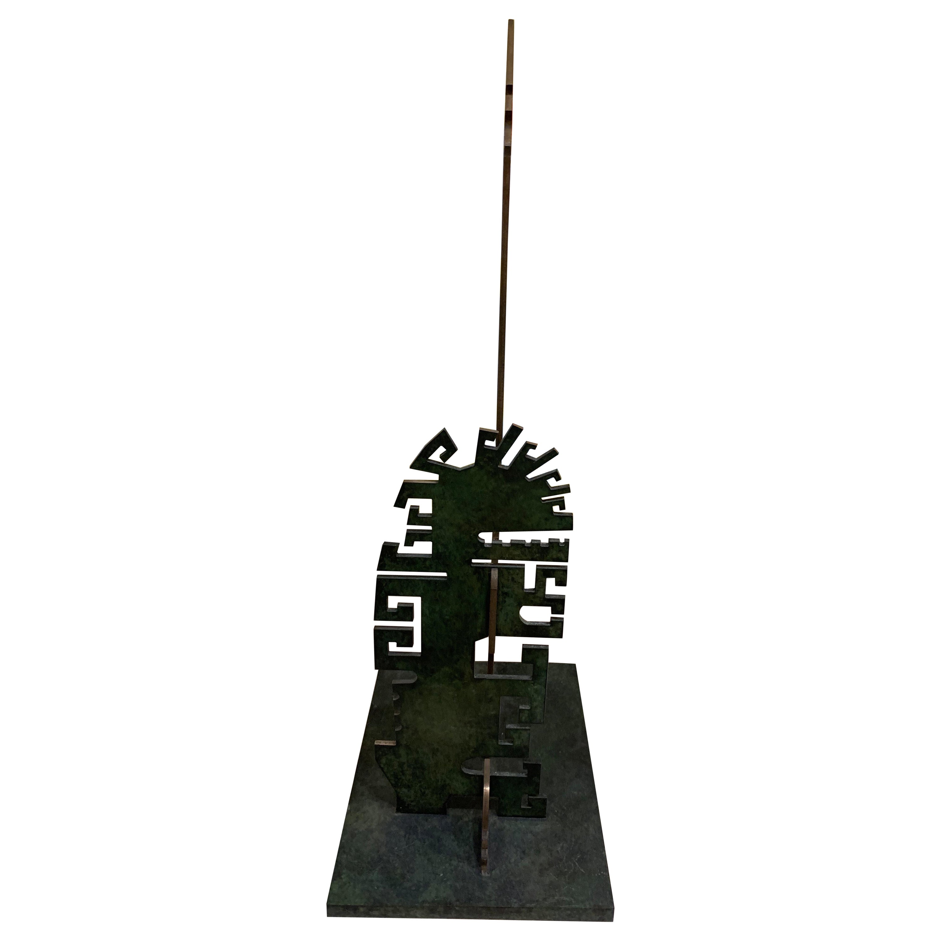 Arnaldo Ugarte "Tehuascan" Scultura in bronzo in vendita