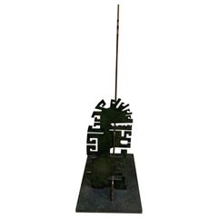 Arnaldo Ugarte "Tehuascan" Escultura de Bronce