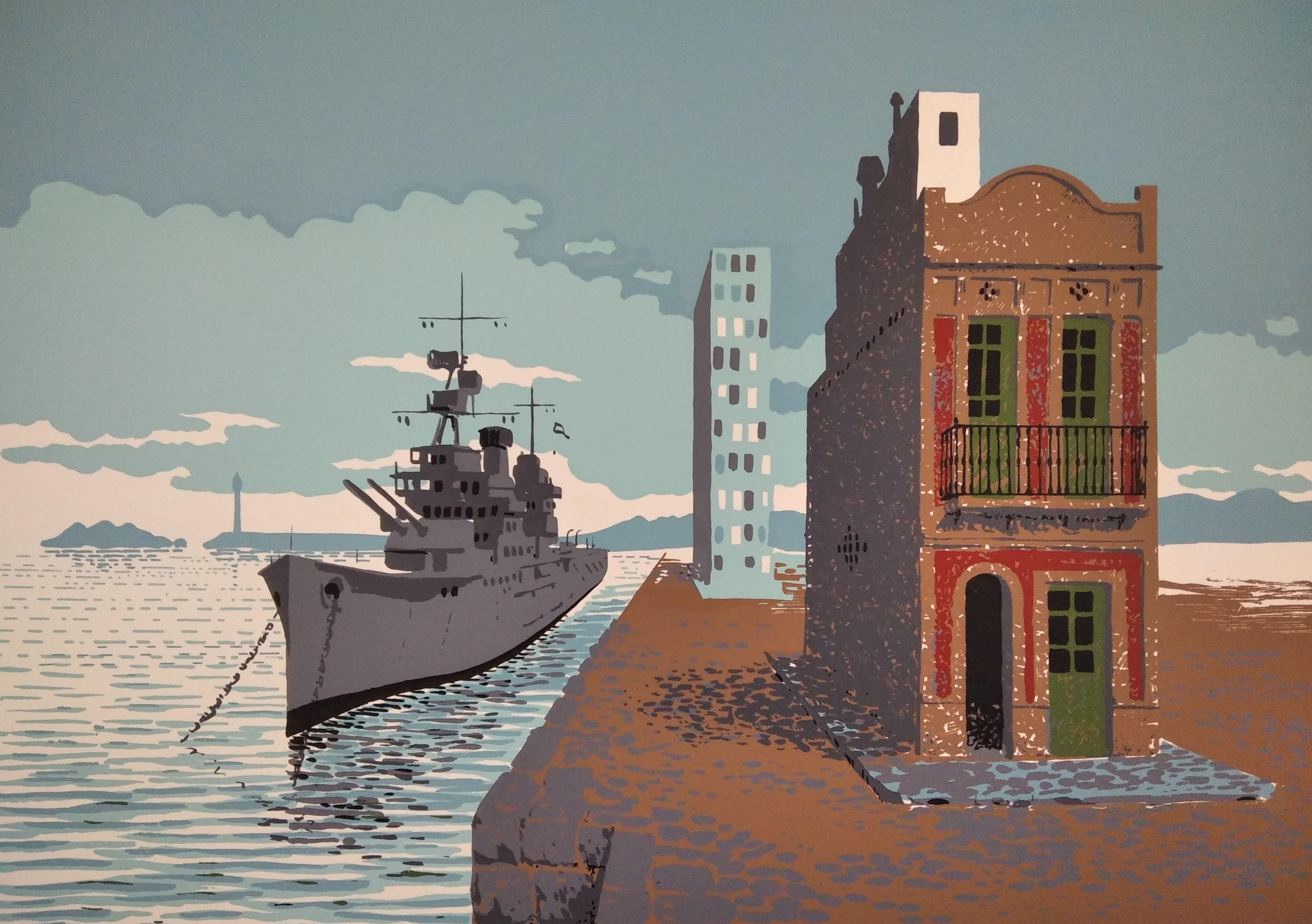 Arnau Alemany Batalla Landscape Painting - Untitled