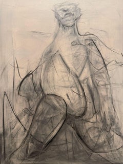 RESUMEN Figurativo Humano Mujer Marrón Tierra Contemporáneo Arnau Casas Arte Español