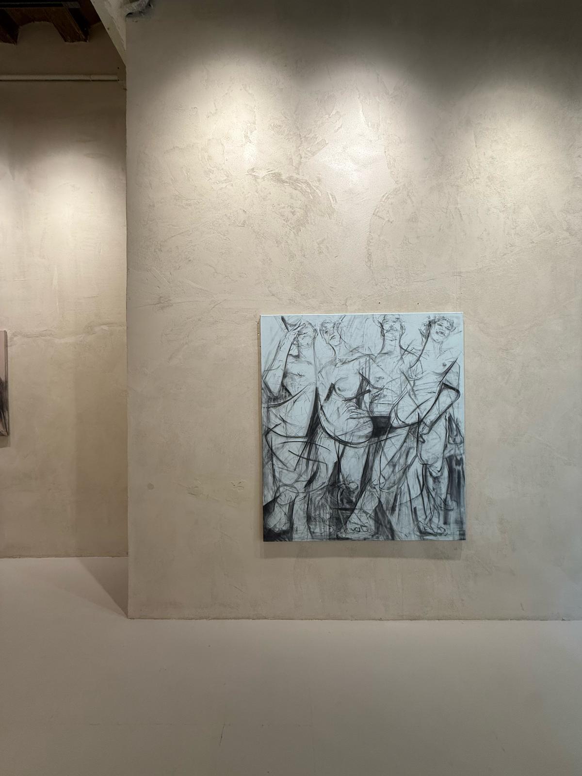 ABSTRACT Figurative Human Women by Contemporary Arnau Casas Spanish Art For Sale 5