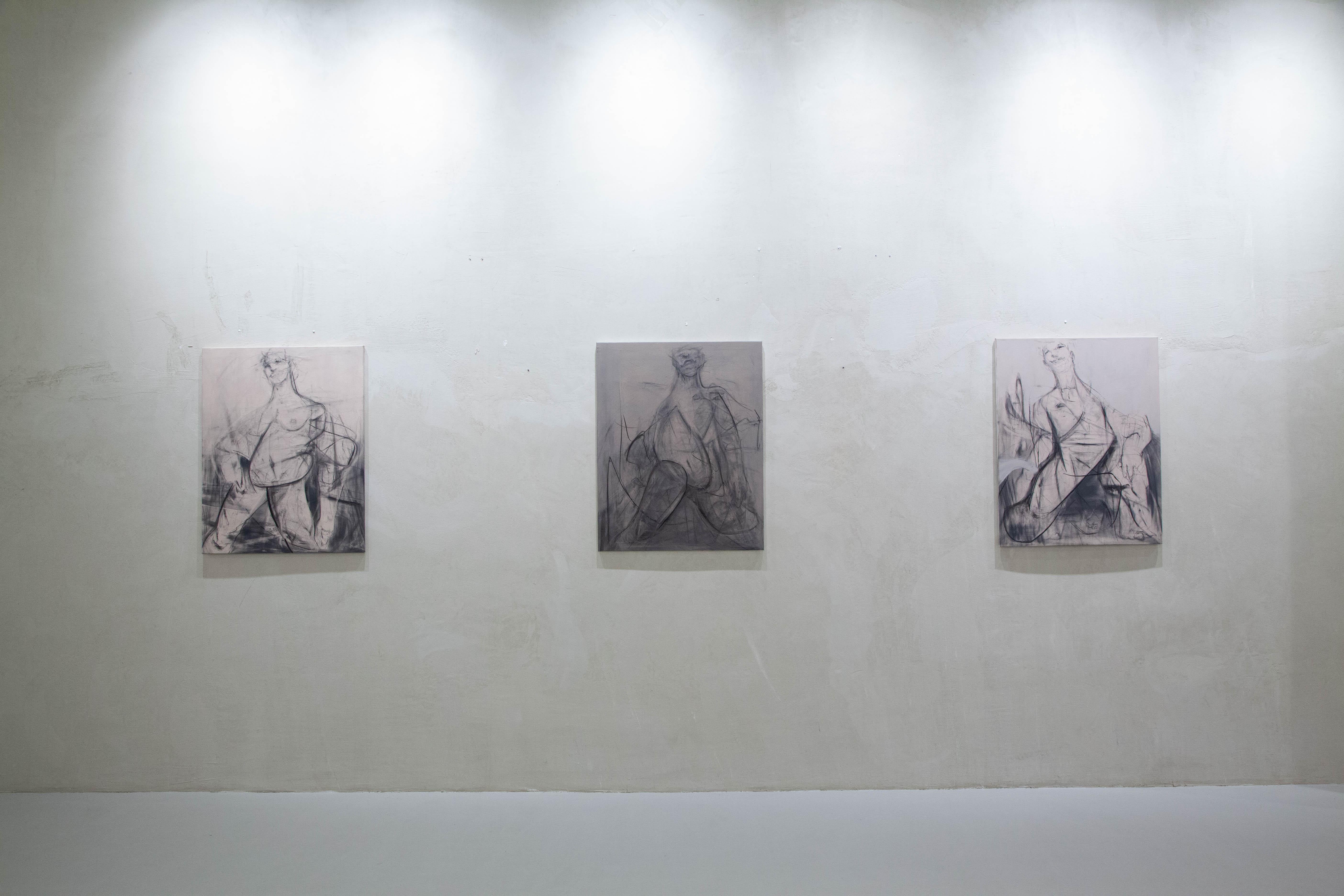 RESUMEN Figurativo Humano Mujer Tierra Contemporáneo Arnau Casas Arte Español en venta 4