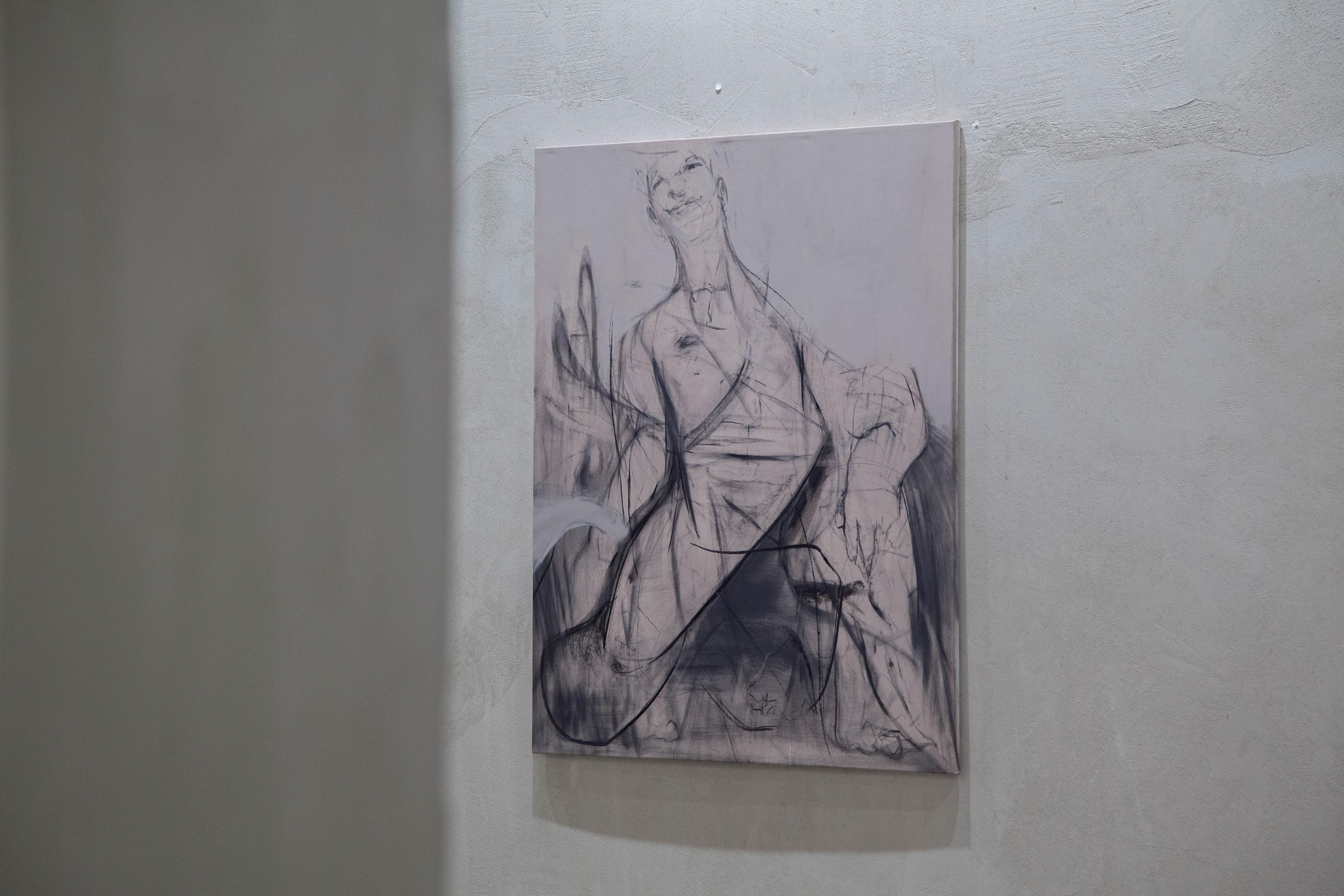RESUMEN Figurativo Humano Mujer Tierra Contemporáneo Arnau Casas Arte Español en venta 5