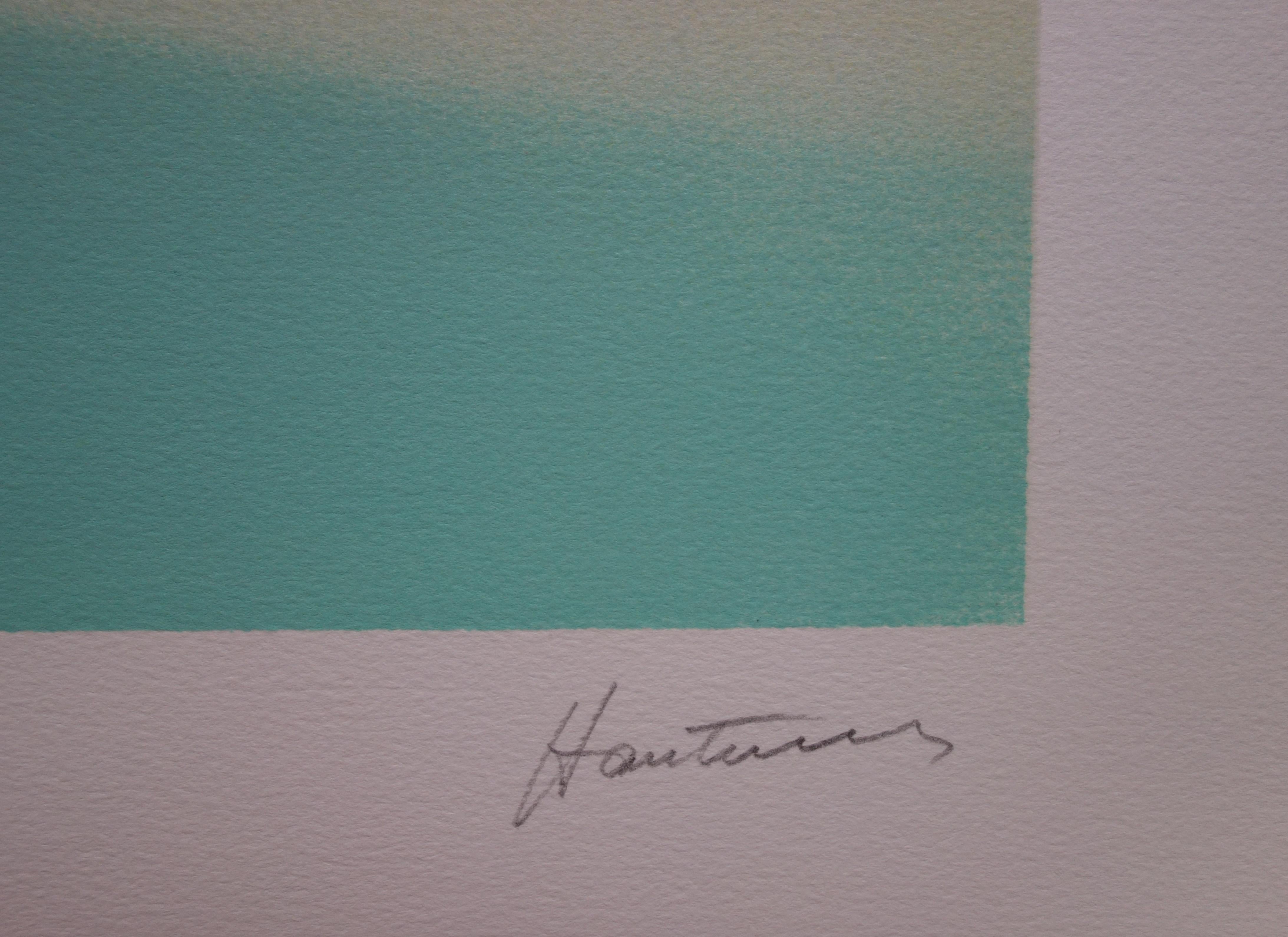 The Dreamer - Original Handsigned Lithograph - Print by Arnaud d'Hauterives