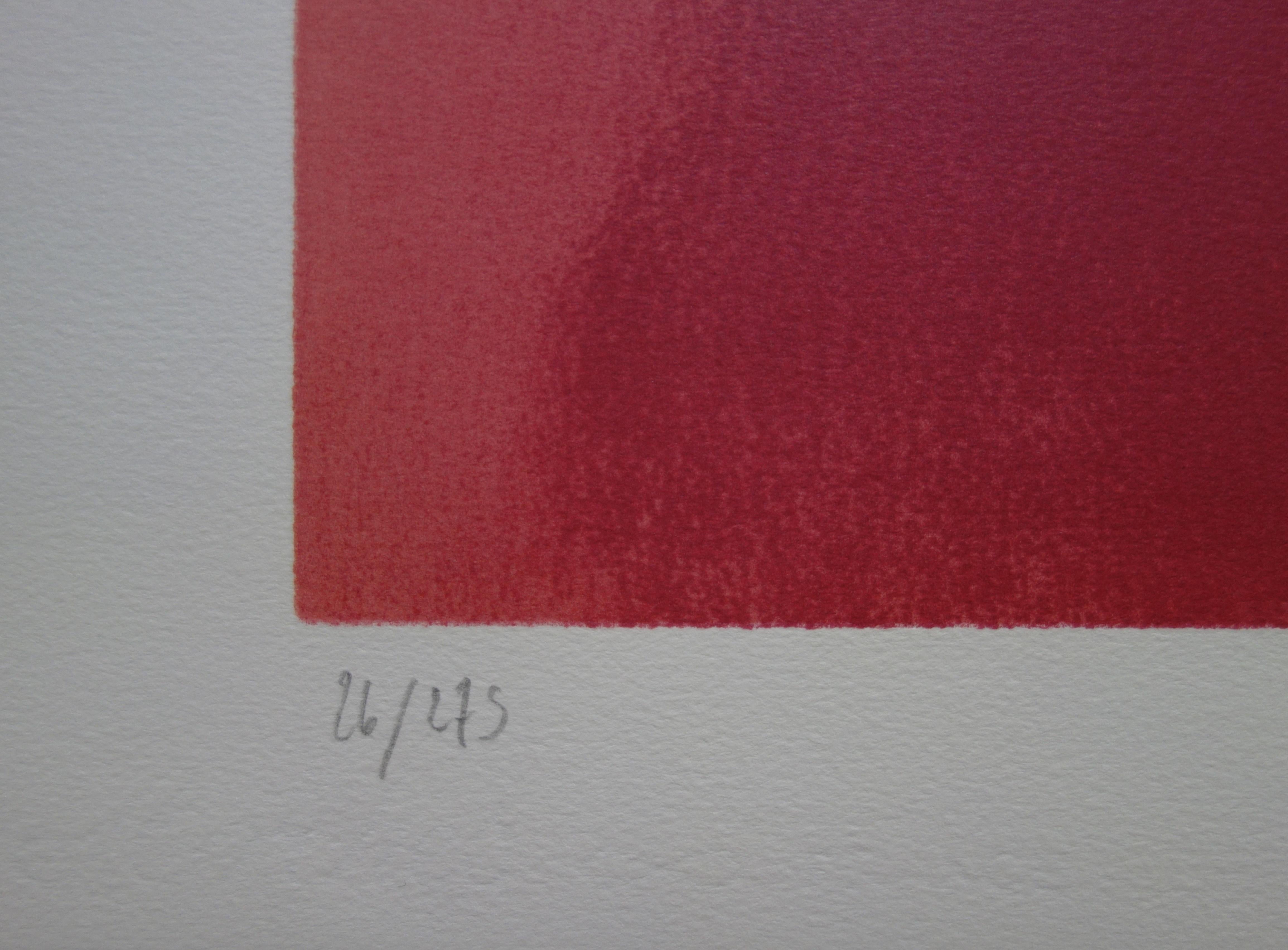 The Dreamer - Original Handsigned Lithograph For Sale 2