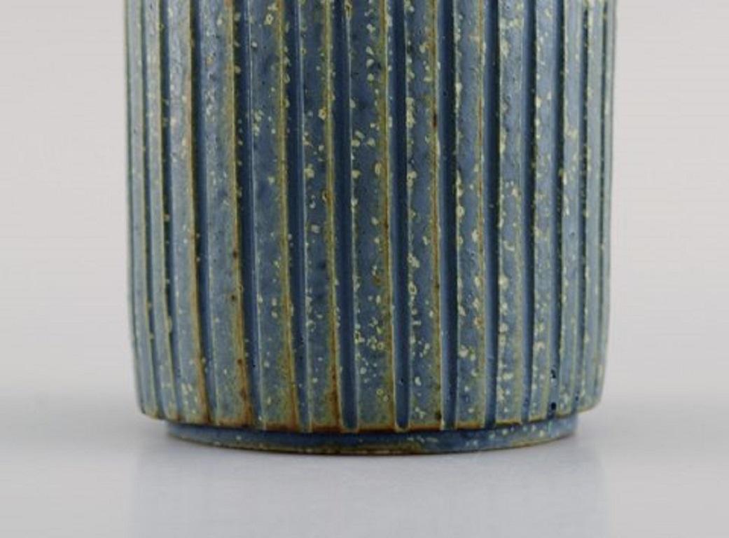 Arne Bang, Denmark, Bowl in Glazed Ceramics, 1940/50's In Excellent Condition In Copenhagen, DK