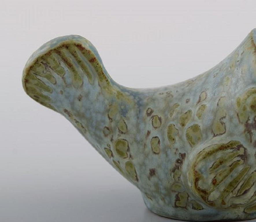 Danish Arne Bang, Denmark, Fish in Glazed Ceramics