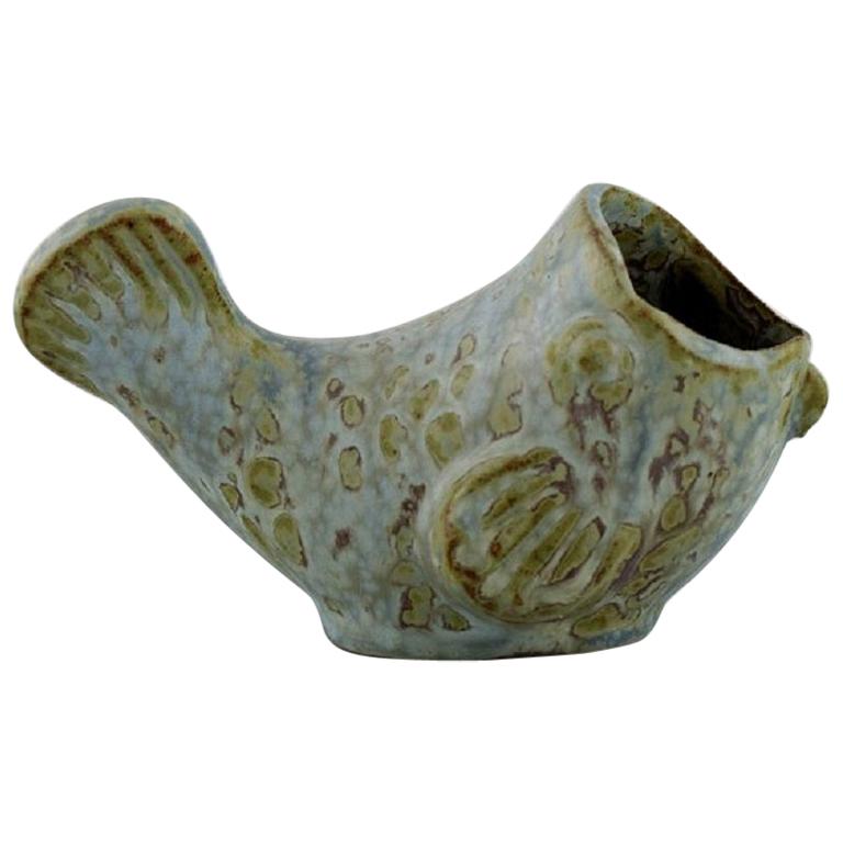 Arne Bang, Denmark, Fish in Glazed Ceramics