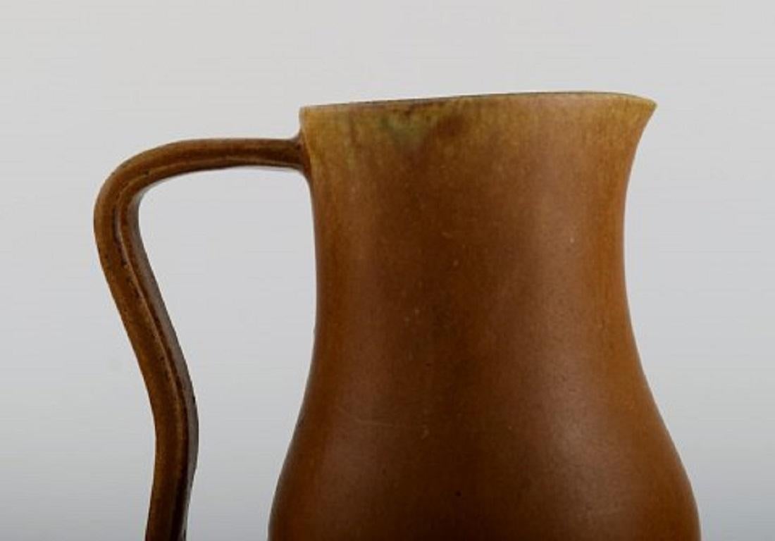 Arne Bang '1901-1983', Denmark, Jug in Glazed Ceramics, 1940s/50s In Good Condition In Copenhagen, DK