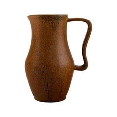 Arne Bang '1901-1983', Denmark, Jug in Glazed Ceramics, 1940s/50s