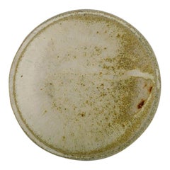 Arne Bang, Denmark, Round Dish / Bowl in Glazed Ceramics