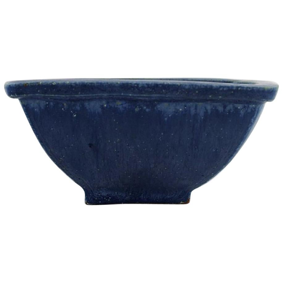 Arne Bang, Bowl in Glazed Ceramics, Model Number 191 For Sale