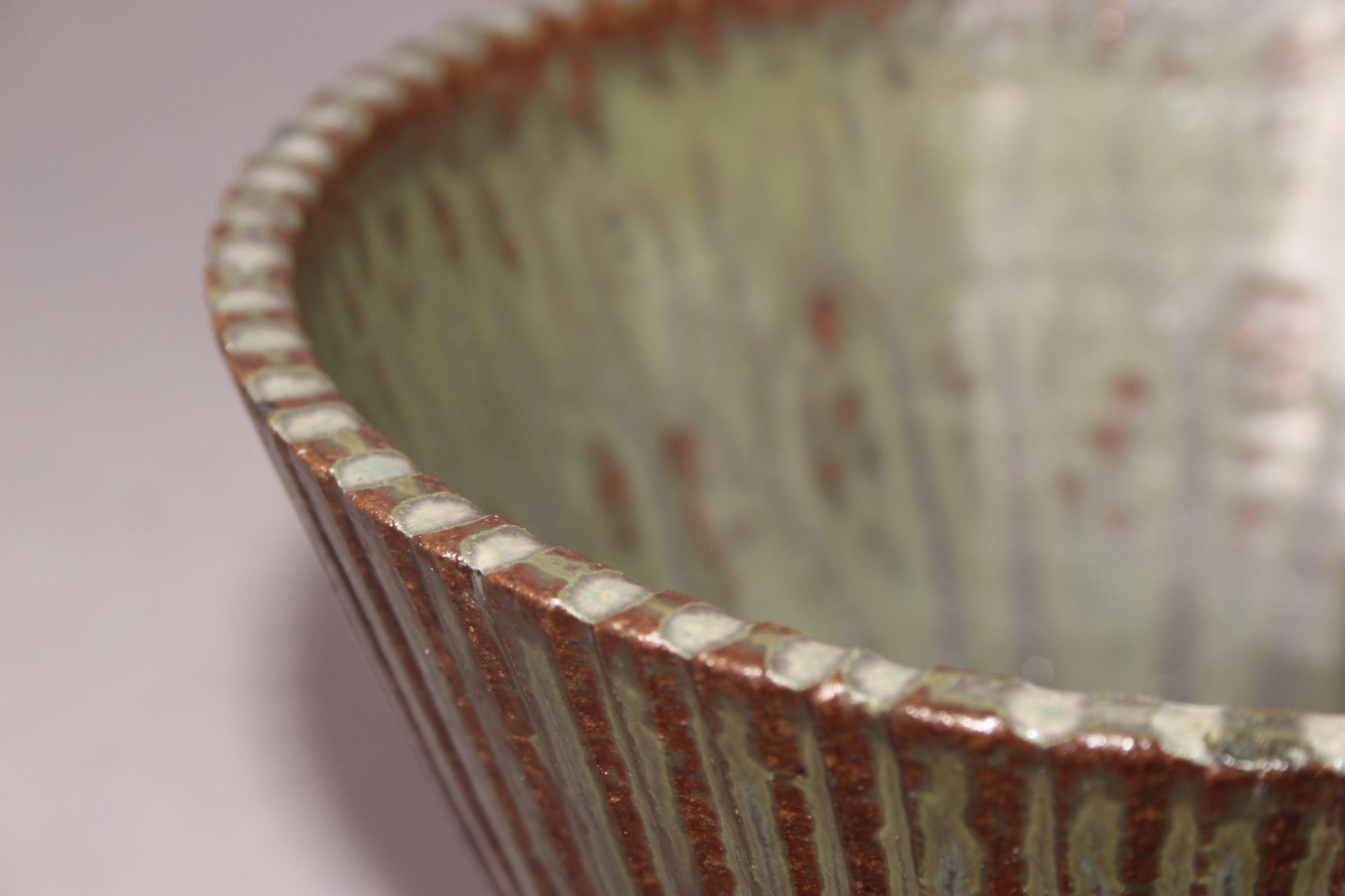Danish Arne Bang Ceramic Bowl
