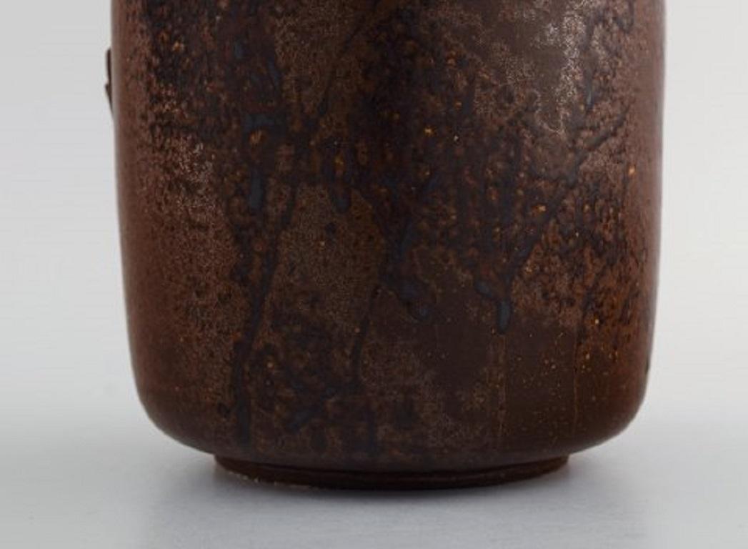Arne Bang, Denmark, Jar in Glazed Ceramics, Mid-20th Century For Sale 1