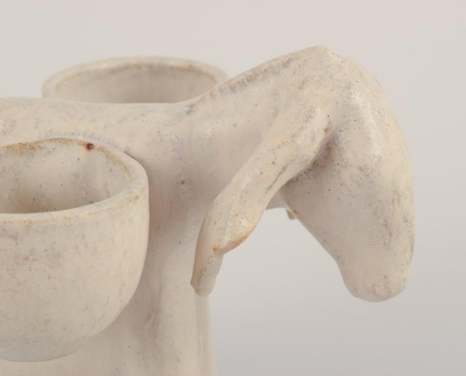 Arne Bang, Danemark. In our own workshop. Figure d'un âne. Salière. Excellent état - En vente à Copenhagen, DK